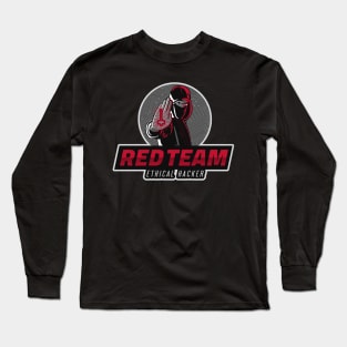 Red Team | Hacker Design Long Sleeve T-Shirt
